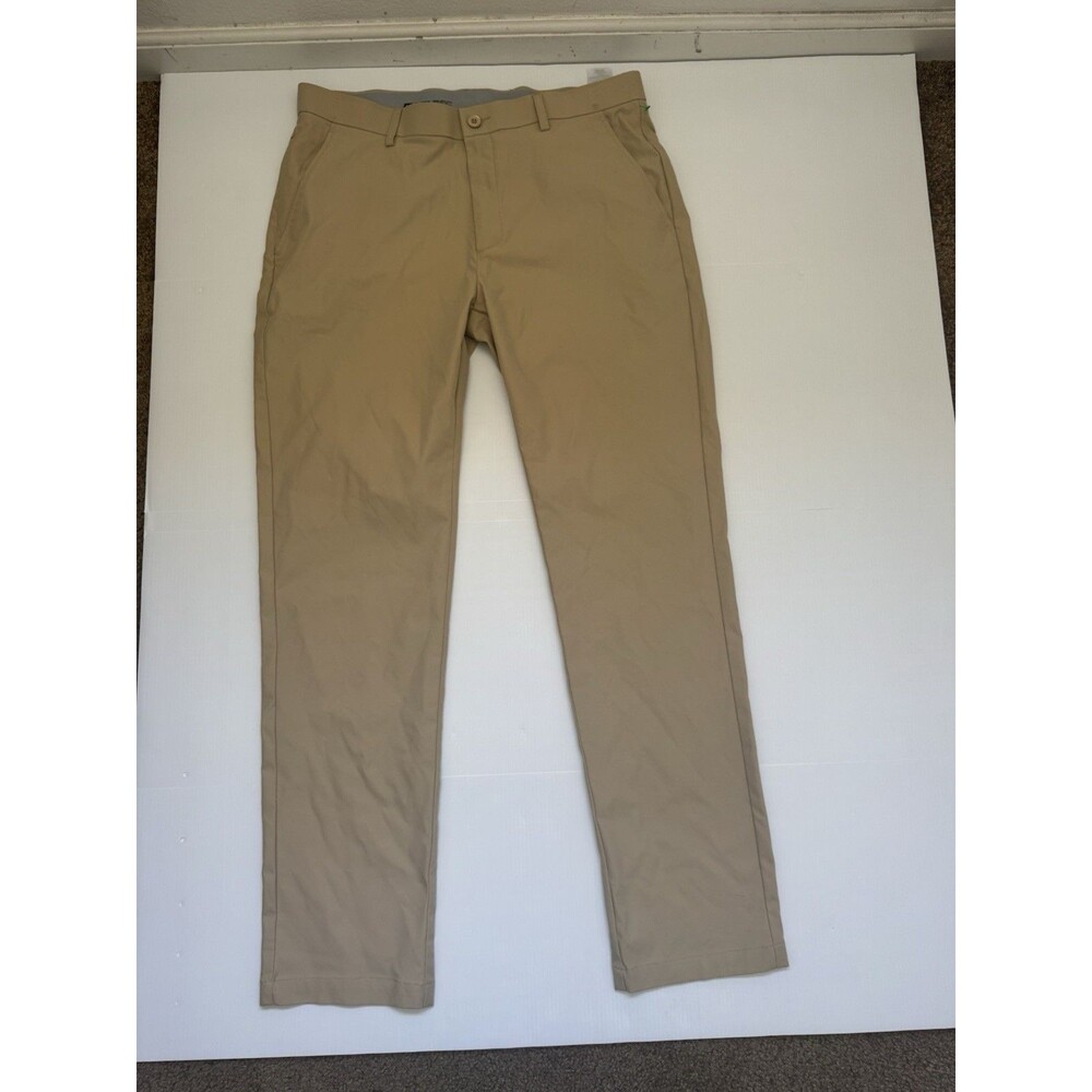 MAELREG ProFlex Pants Men’s 36x34 Khaki Tan Performance Polyester Casual  Pants